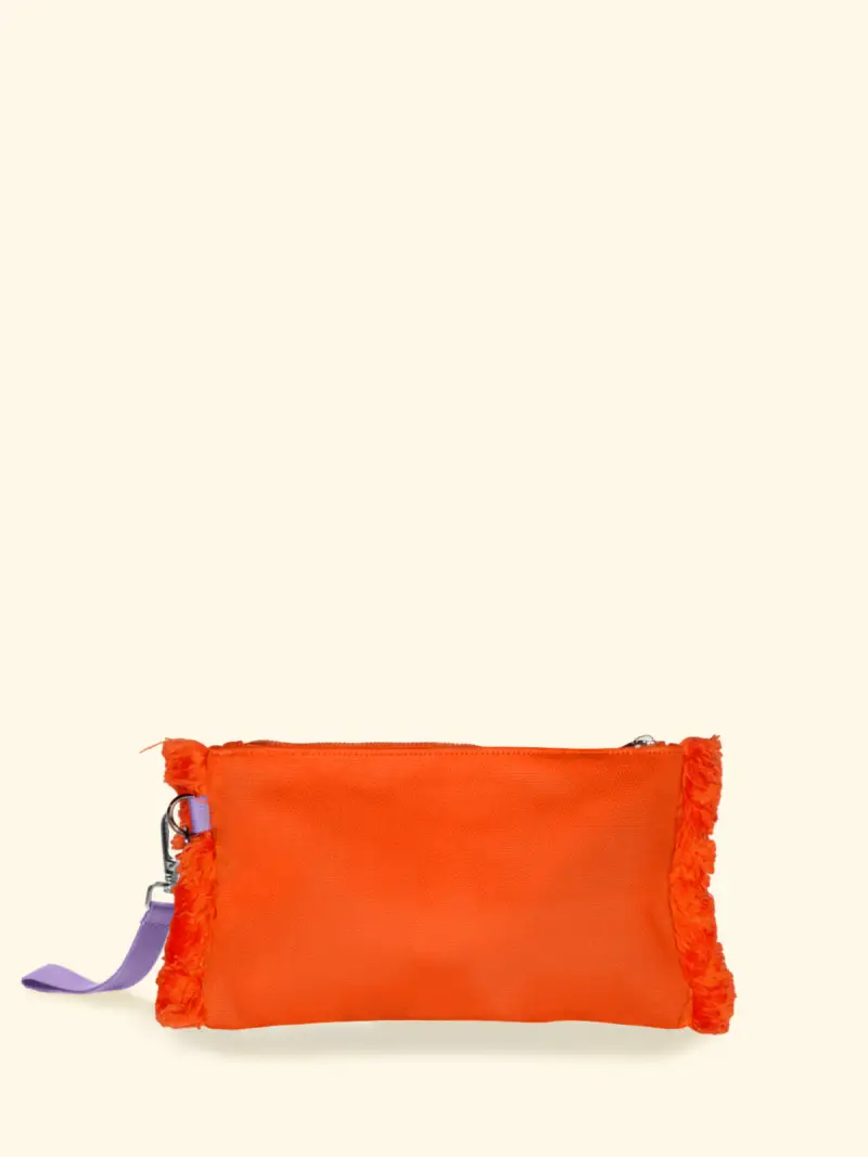 Mini Pochette Donna F**K Arancione SW0108-OR miniatura 2