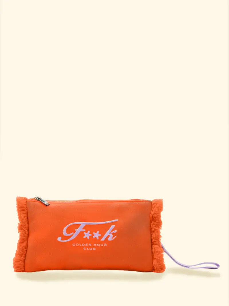 Mini Pochette Donna F**K Arancione SW0108-OR