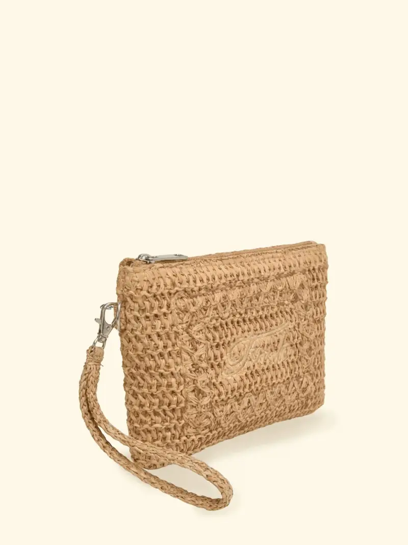 Mini Pochette Donna F**K Beige SW0007-BG miniatura 2