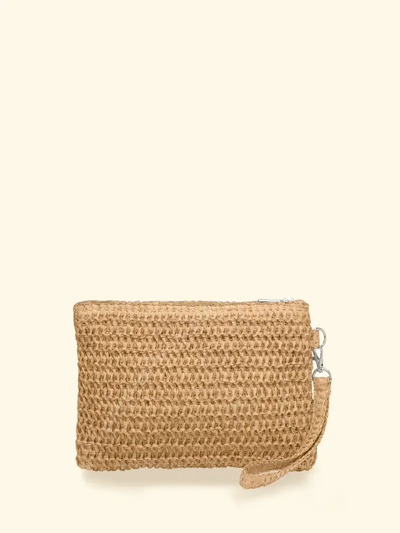 Mini Pochette Donna F**K Beige SW0007-BG miniatura 3