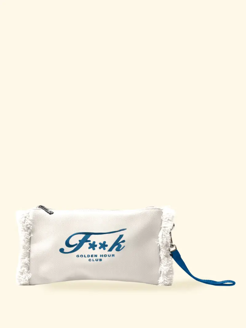 Mini Pochette Donna F**K Bianca SW0108-WH