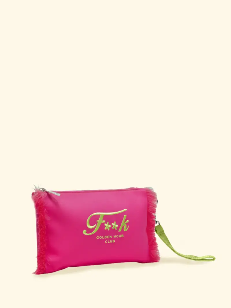 Mini Pochette Donna F**K Fucsia SW0108-FX miniatura 2