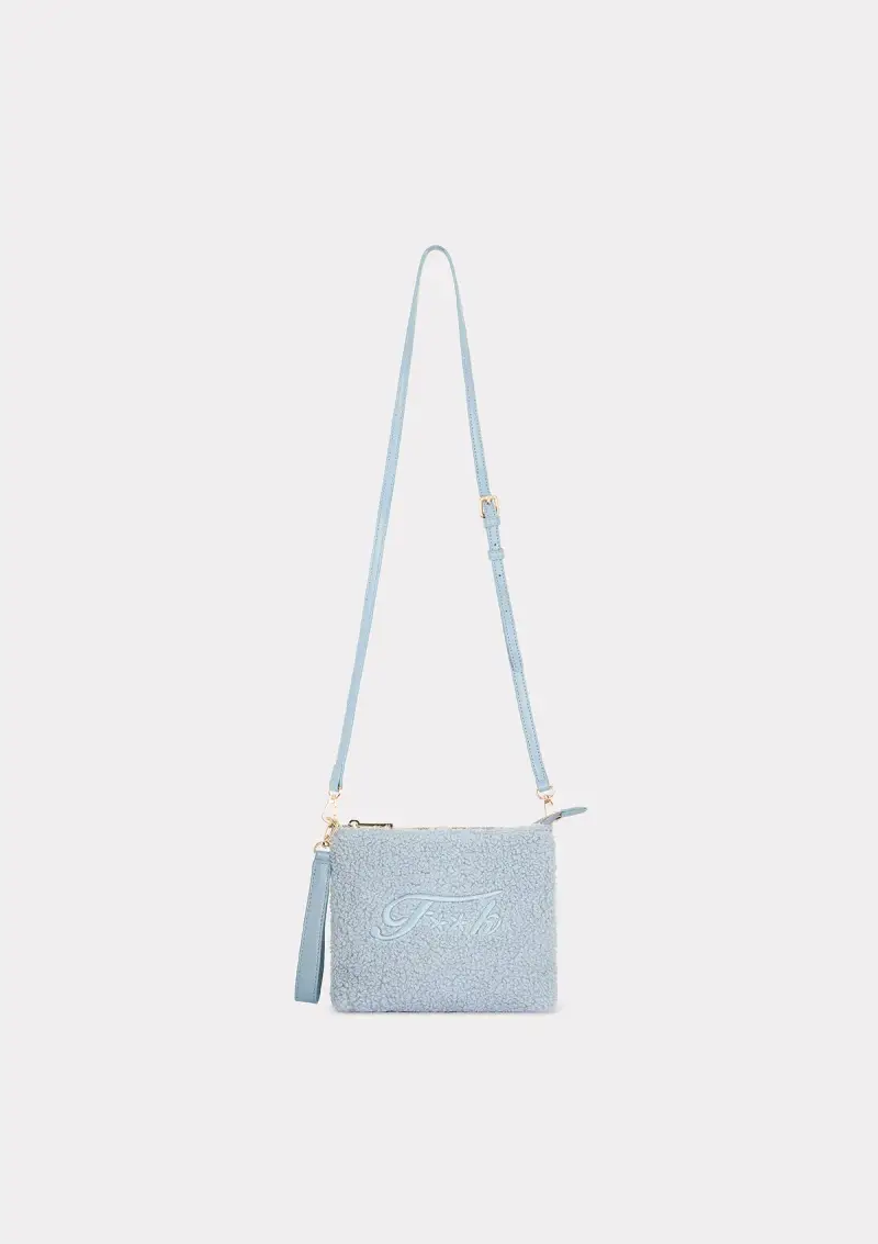 Mini Pochette Donna F**K Light Blue WW0020-LG miniatura 2