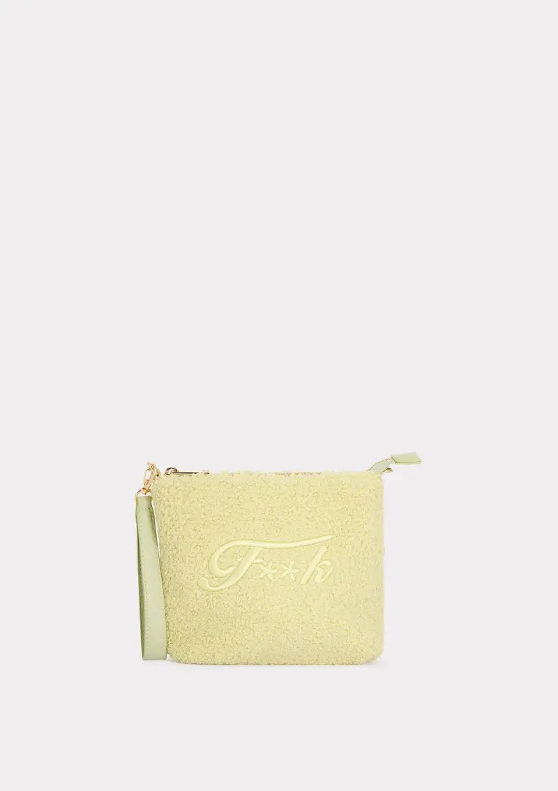 Mini Pochette Donna F**K Light Green WW0020-LN