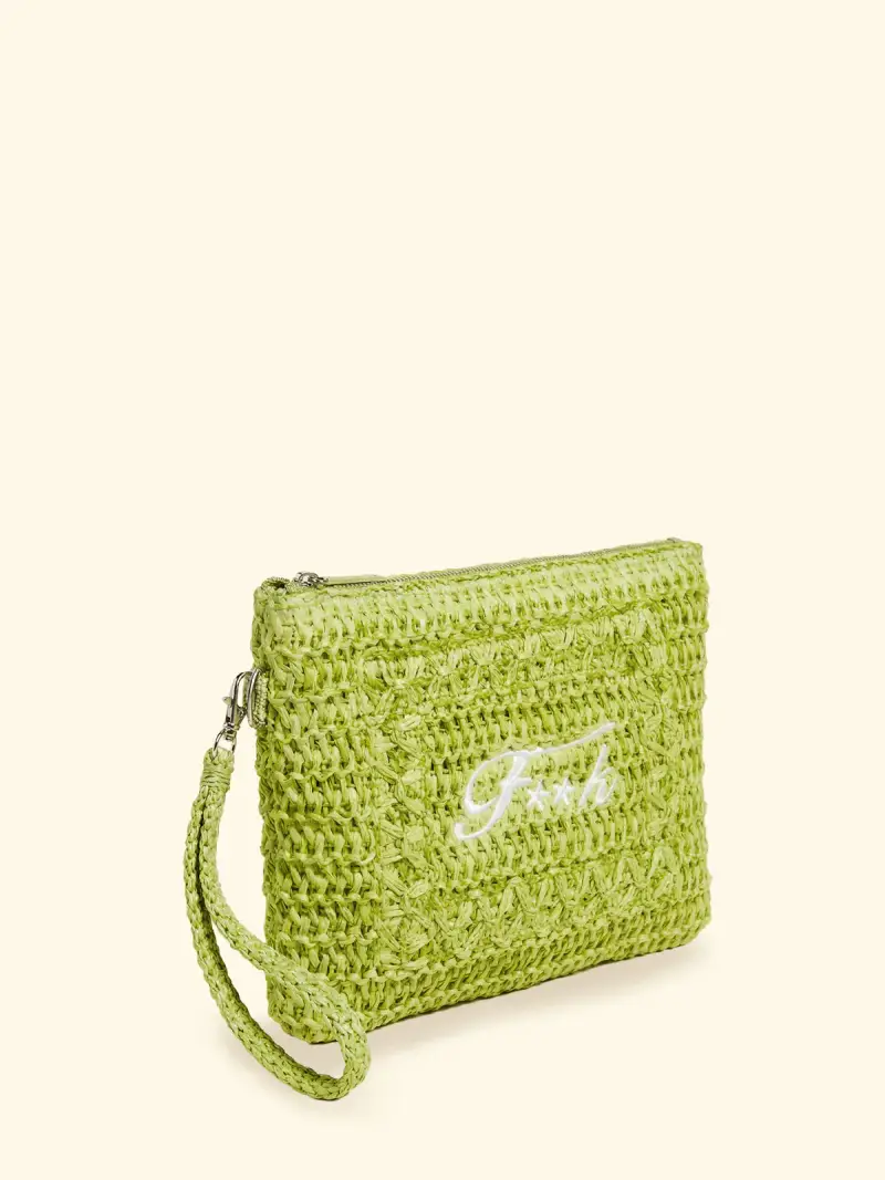 Mini Pochette Donna F**K Lime SW0007-LI miniatura 2