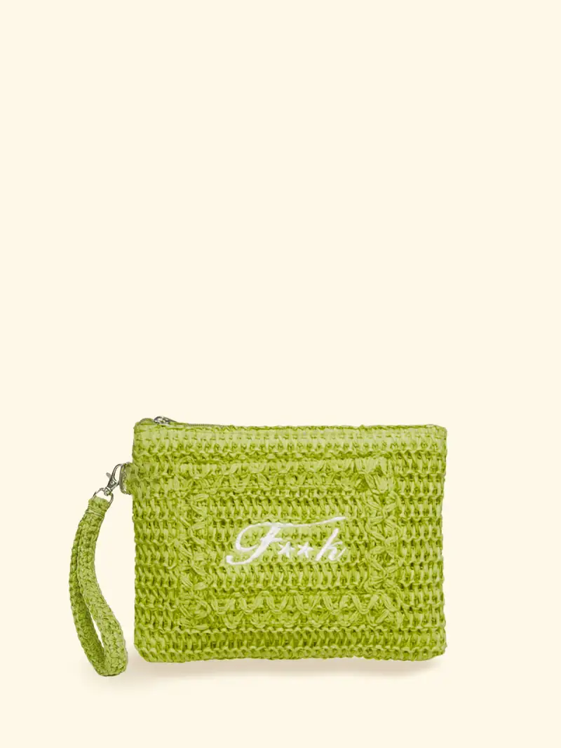 Mini Pochette Donna F**K Lime SW0007-LI