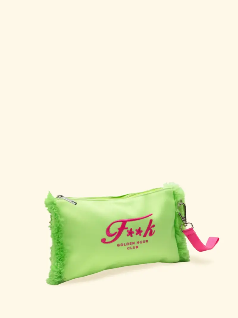 Mini Pochette Donna F**K Lime SW0108-LI miniatura 2