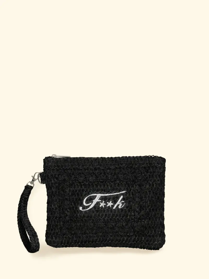 Mini Pochette Donna F**K Nera SW0007-BK