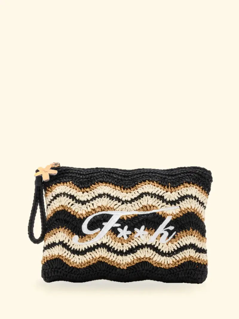 Mini Pochette Donna F**K Nera SW0070-BK