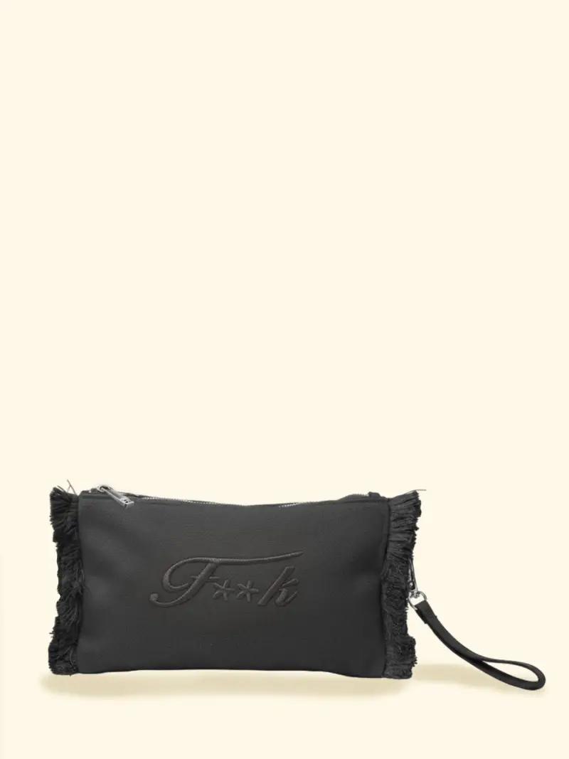 Mini Pochette Donna F**K Nera SW0115-BK