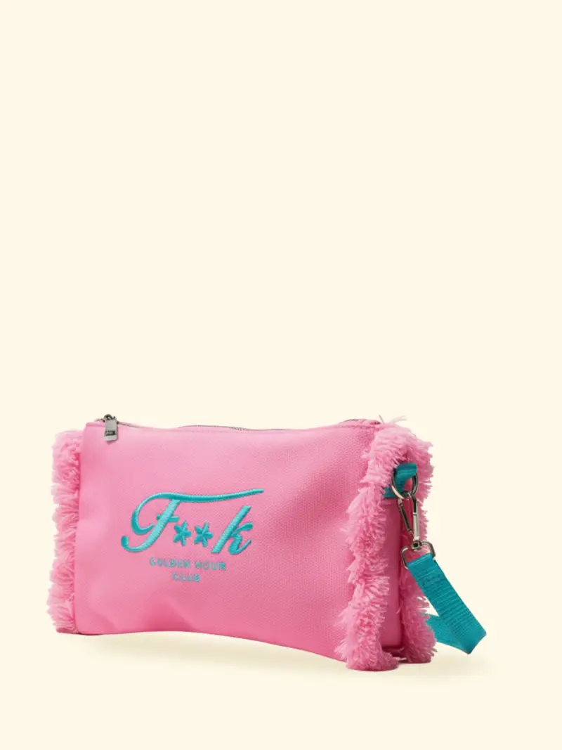 Mini Pochette Donna F**K Rosa SW0108-PK miniatura 2