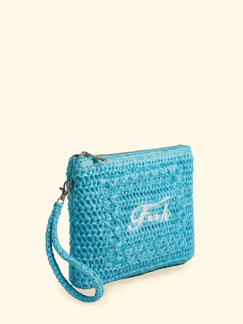 Mini Pochette Donna F**K Turchese SW0007-TQ miniatura 2