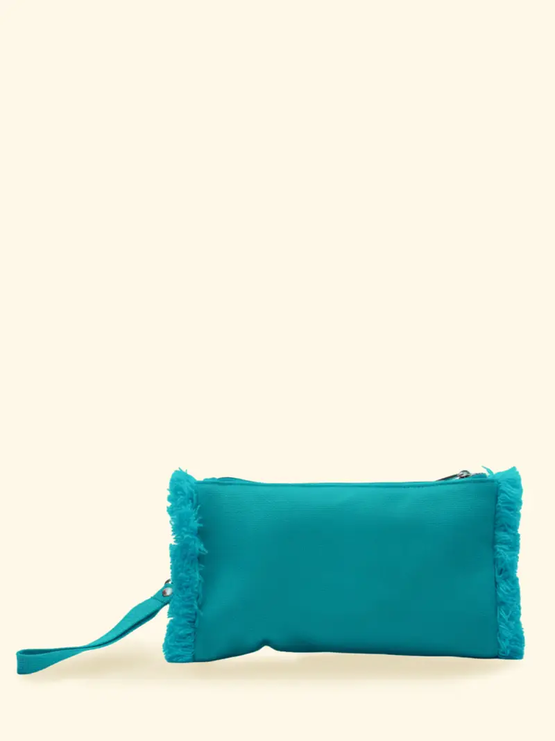 Mini Pochette Donna F**K Verde Acqua SW0115-AQ miniatura 3