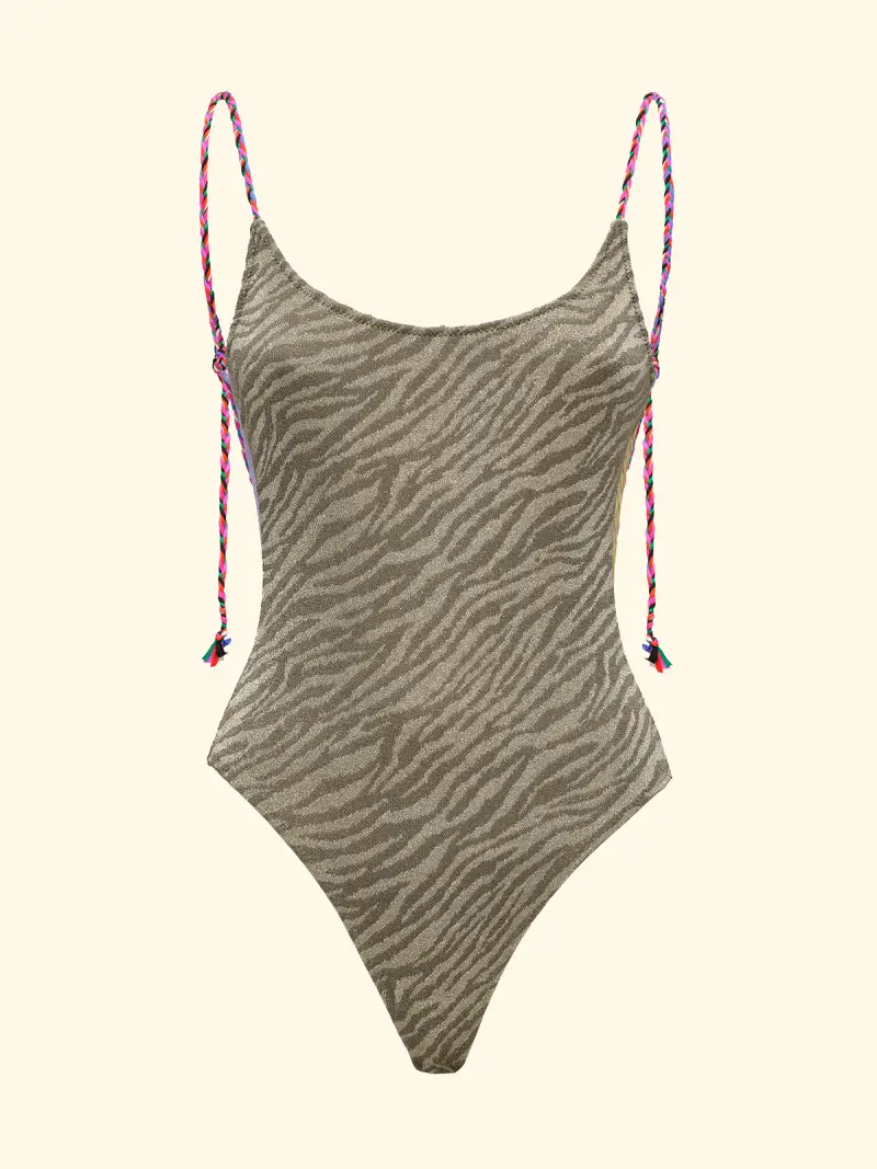 Monokini Donna F**K Multicolor SW0153-MC miniatura 3