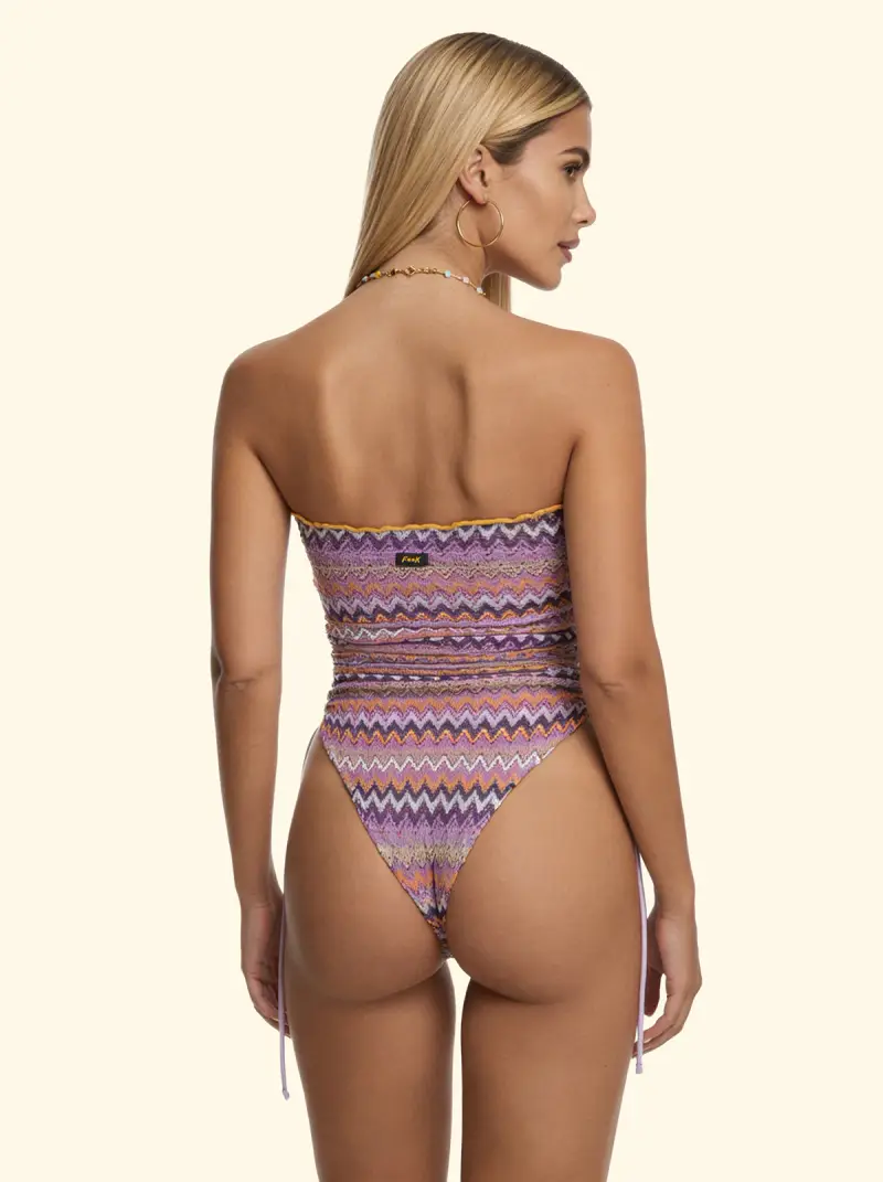 Monokini Donna F**K Multicolor SW0296-MC miniatura 2