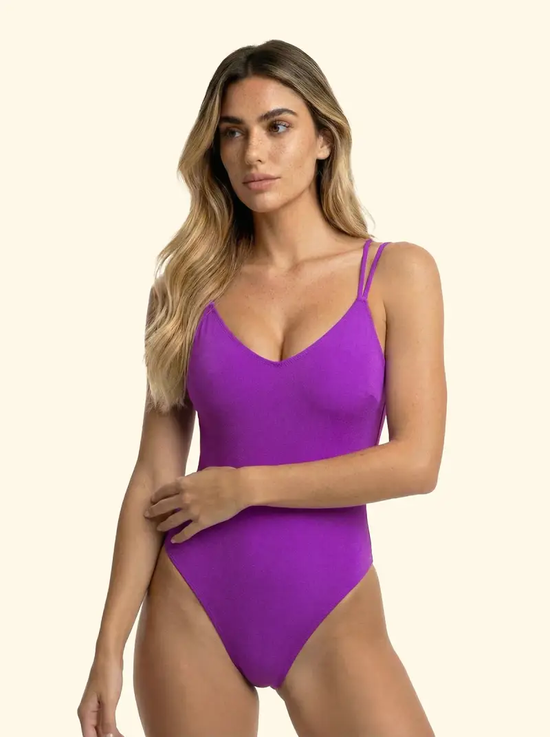 Monokini Donna F**K Viola SW1808-PR