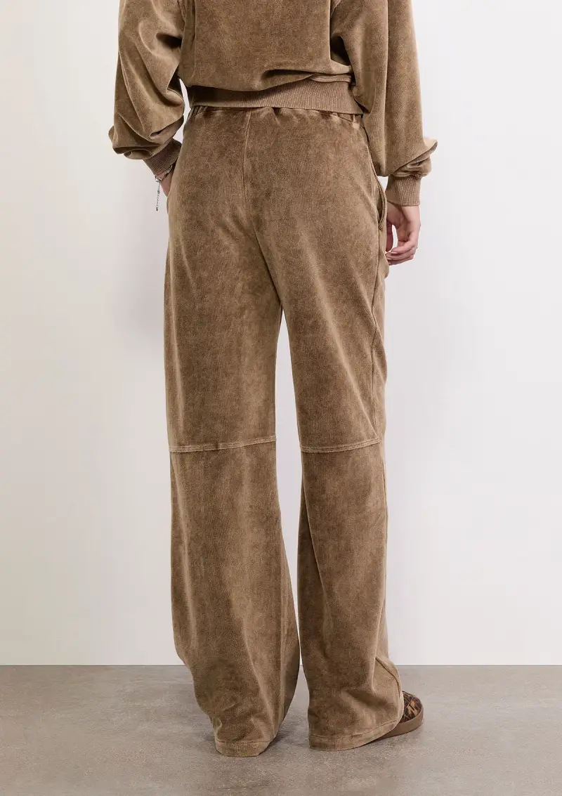 Pantalone Donna F**K Light Brown W0415-LB miniatura 4