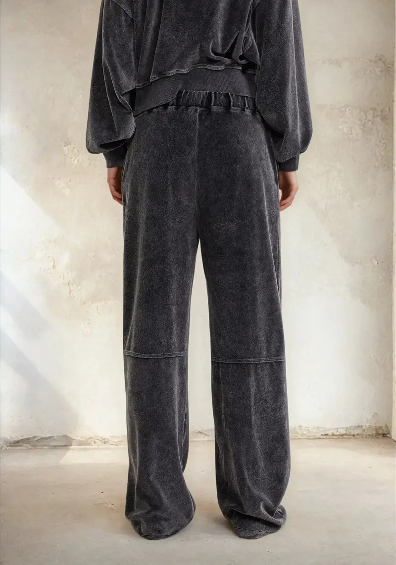 Pantalone Donna F**K Nero W0415-BK miniatura 4