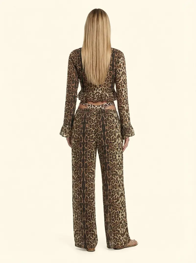 Pantalone Palazzo Donna F**K Fantasia SW0127-X02 miniatura 2