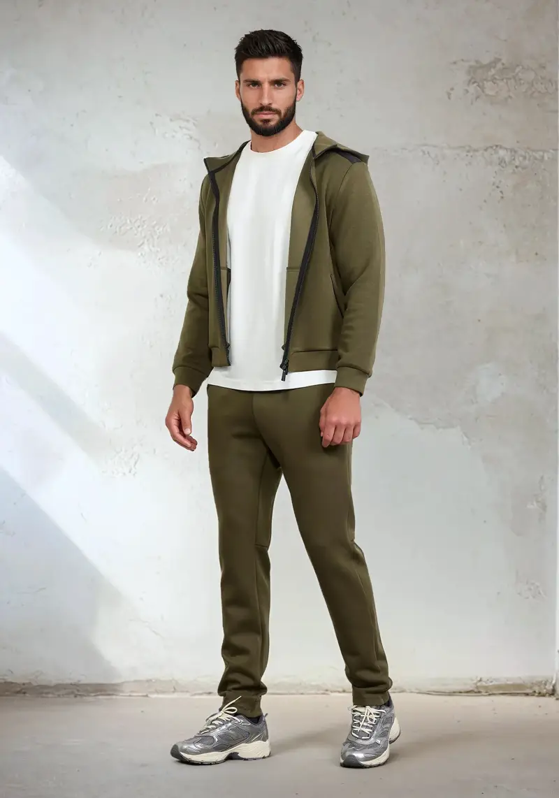 Pantalone Uomo F**K Verde Militare M3103-MG