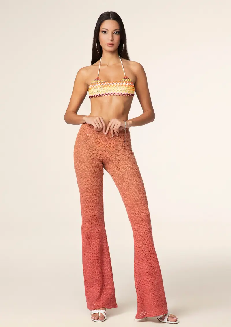 Pantalone Zampa Donna F**K Degradè 0724-X19