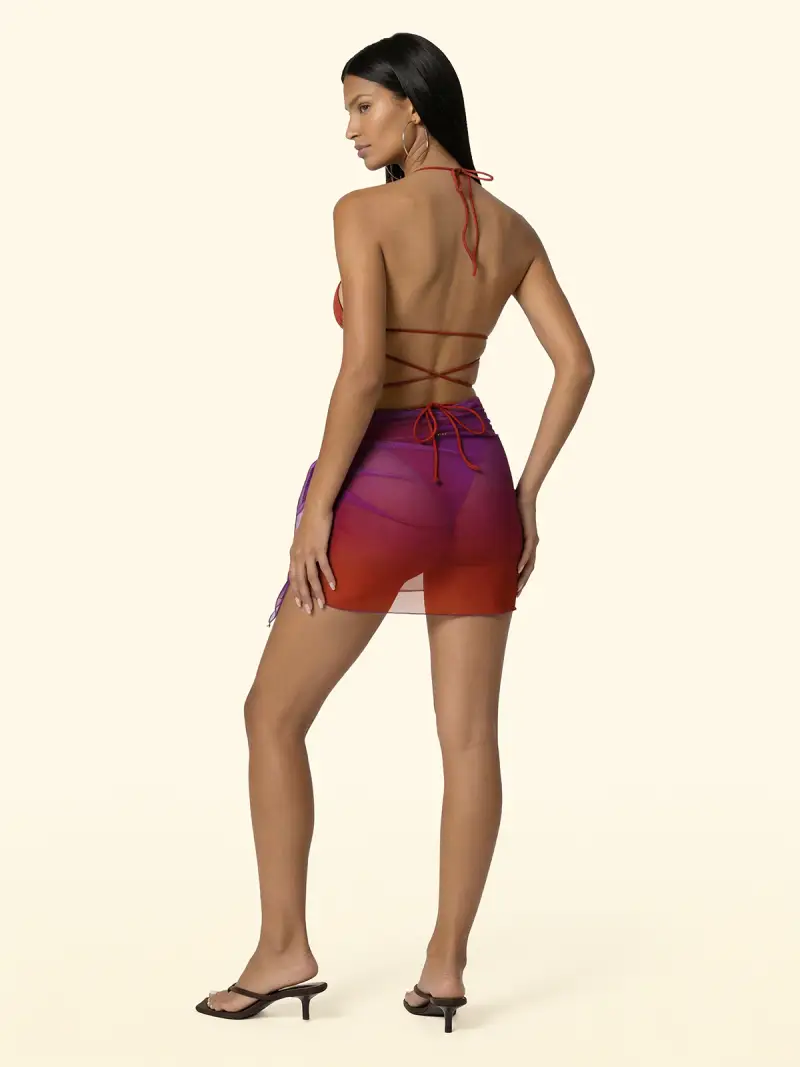 Pareo Corto Donna F**K Fantasia SW1856-X81 miniatura 3