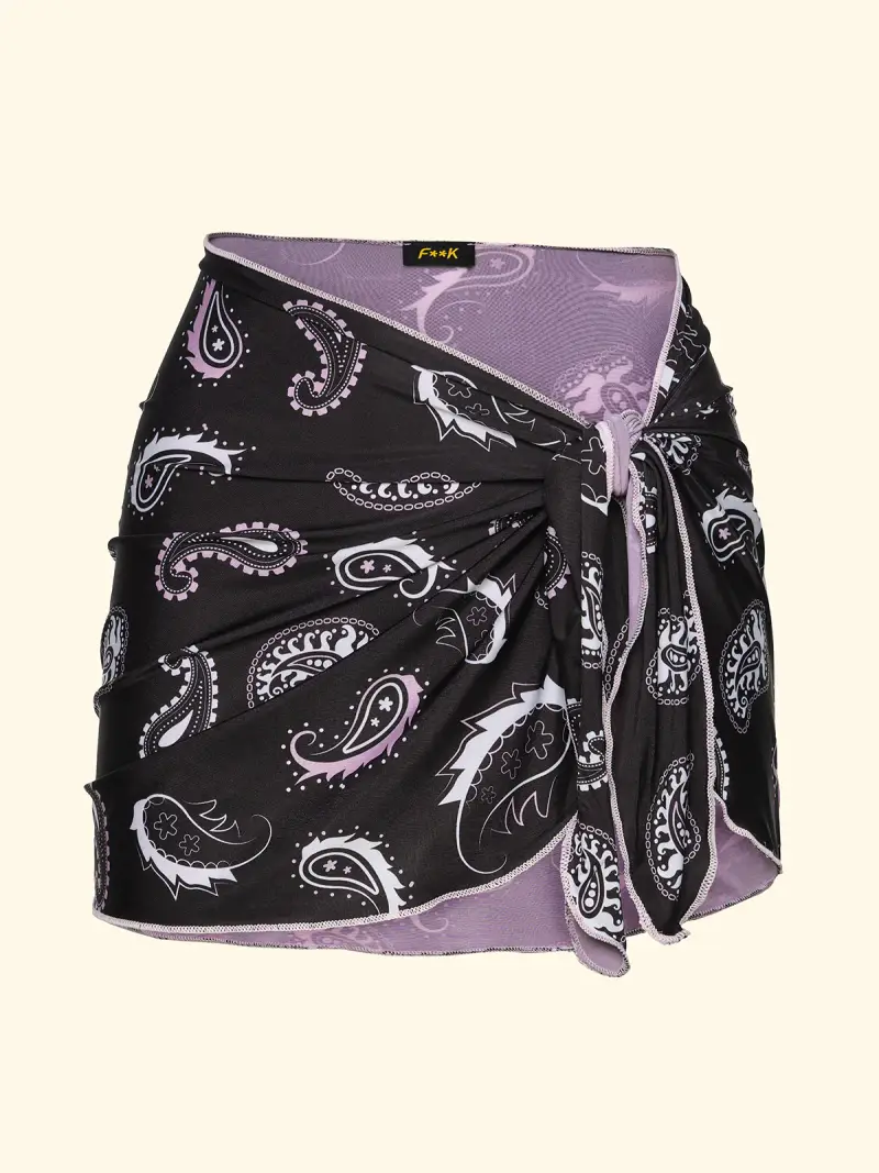 Pareo Corto Donna F**K Fantasia SW3005-X46 miniatura 3