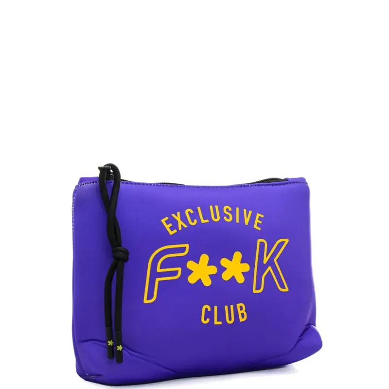 F**K Pochette Donna Viola 3798176 miniatura 2