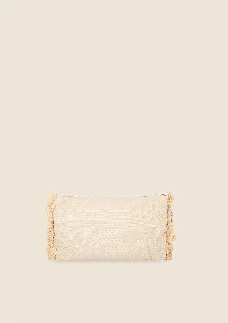 Pochette Donna F**K Beige A054-BG miniatura 2