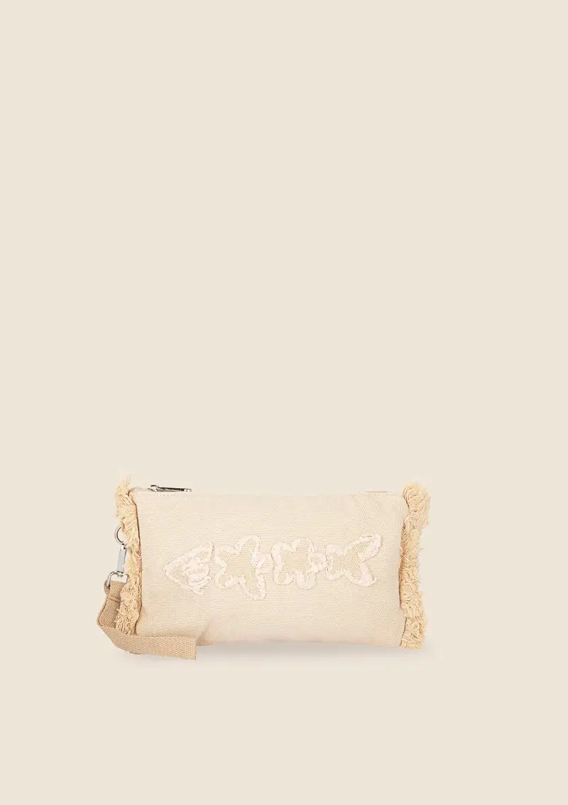 Pochette Donna F**K Beige A054-BG