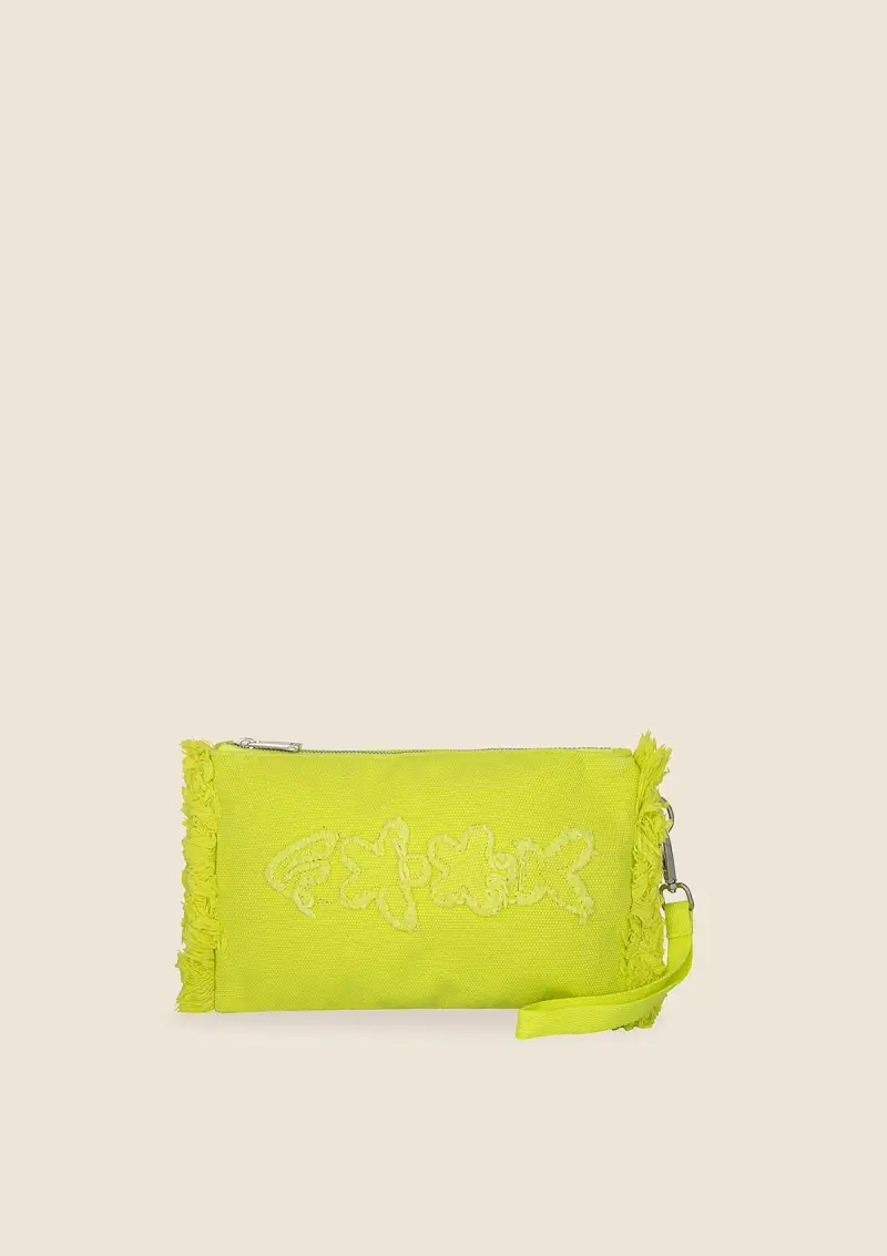 Pochette Donna F**K Giallo Fluo A054-FY