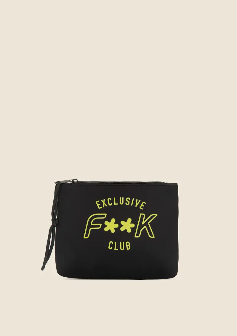 Pochette Uomo F**K Nera M01AU80-BK