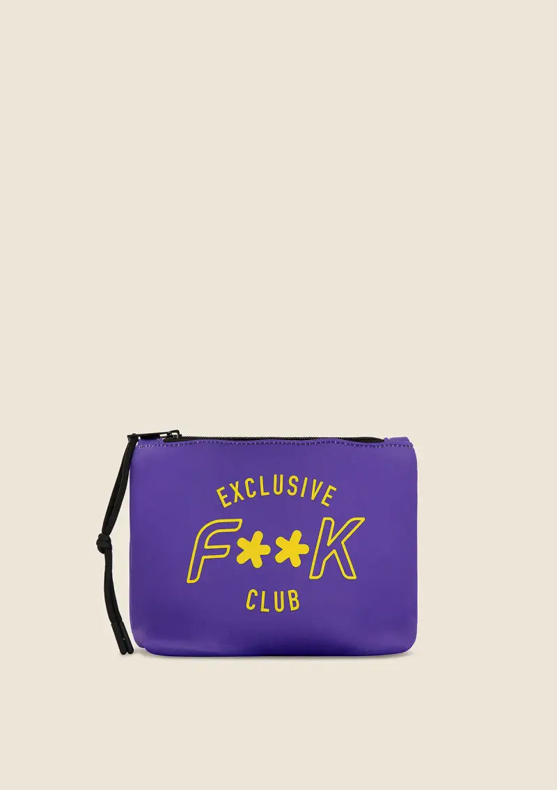 Pochette Uomo F**K Viola Fluo M01AU80-FV