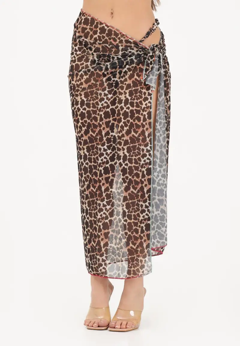 Preo lungo maculato da donna