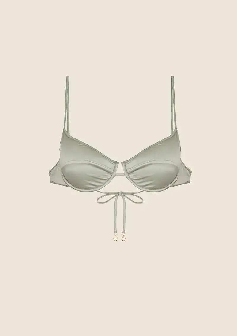 Reggiseno con Ferretto Donna F**K Verde 1300-LN miniatura 3