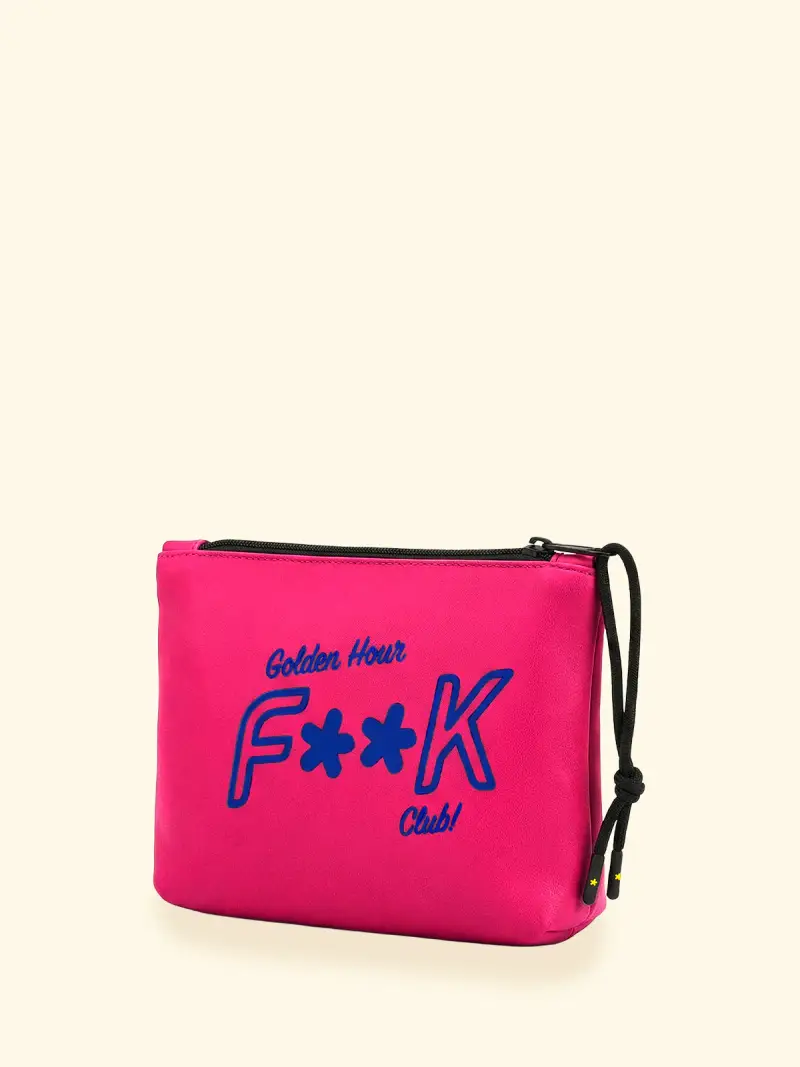 Regular Pochette Unisex F**K Fucsia Fluo SU8001-FF