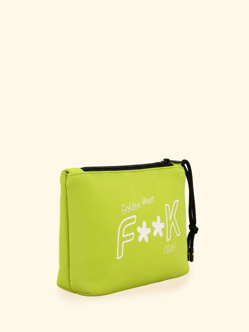 Regular Pochette Unisex F**K Giallo Fluo SU8001-FY miniatura 2