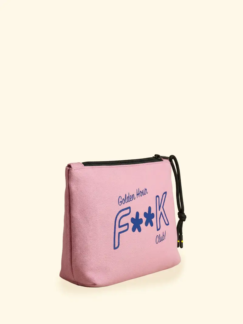 Regular Pochette Unisex F**K Rosa SU8001-PK miniatura 2