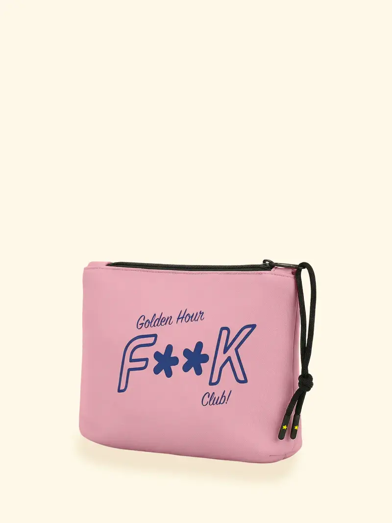 Regular Pochette Unisex F**K Rosa SU8001-PK