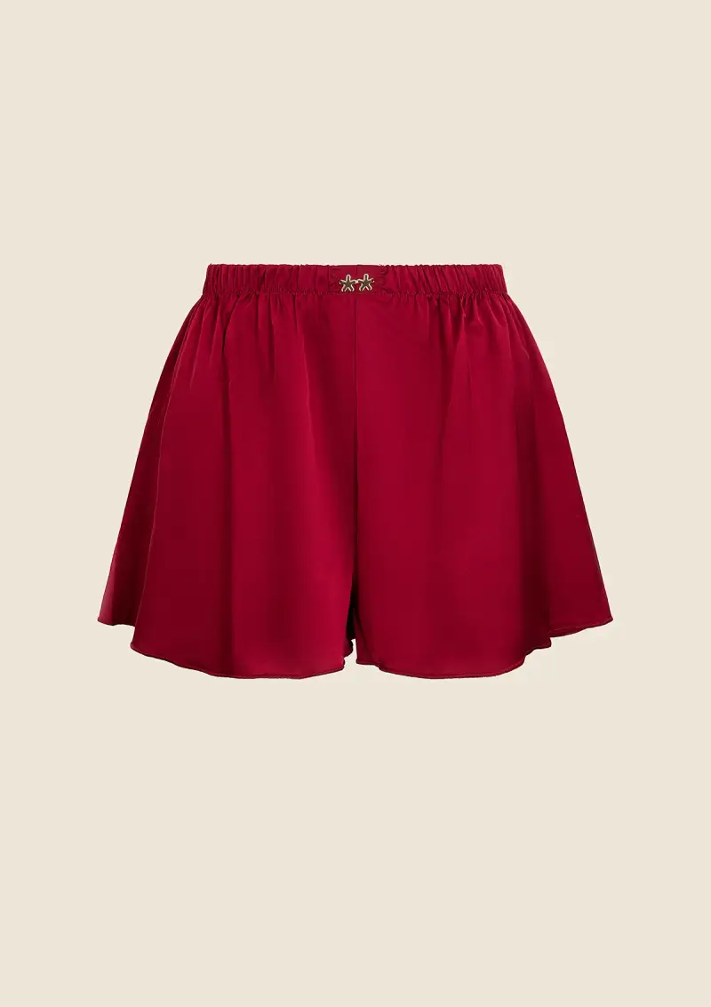 Short Donna F**K Bordeaux 1371-BD miniatura 5