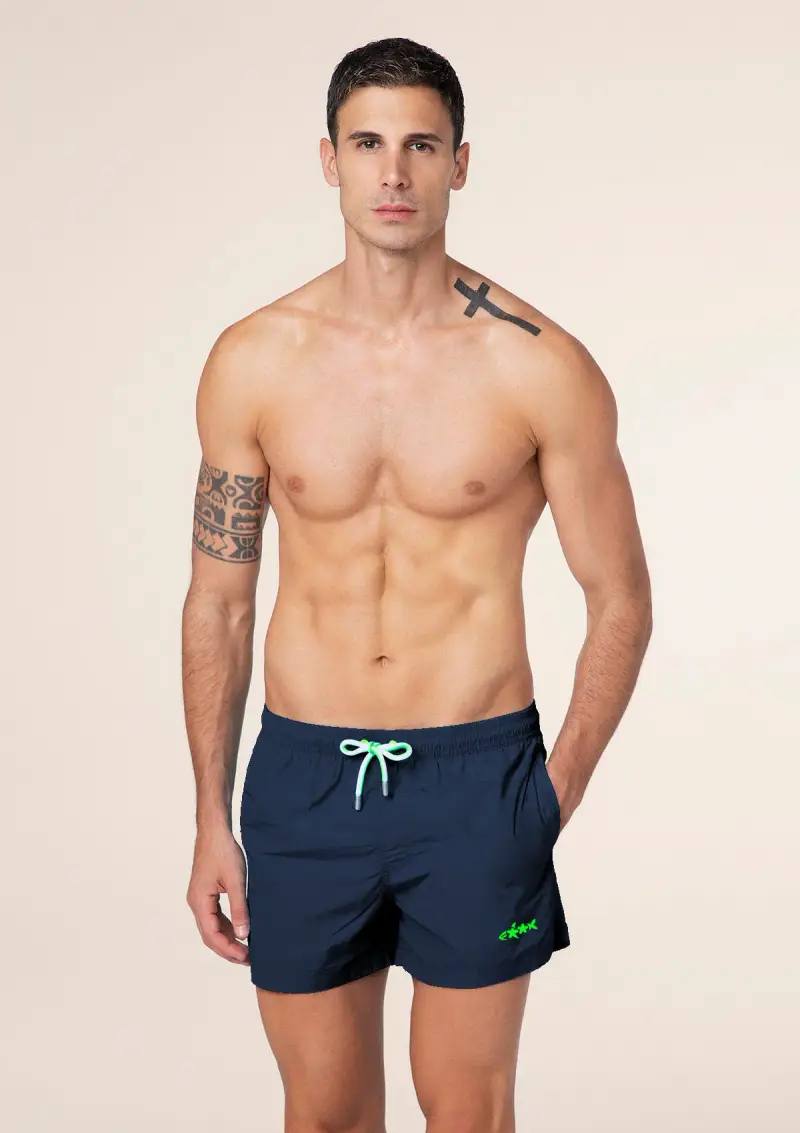 Shorts Uomo F**K Blu M01BU05-BU