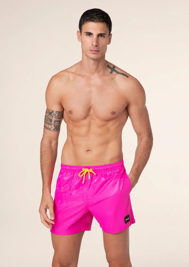 Shorts Uomo F**K Fucsia M01BU02-FX