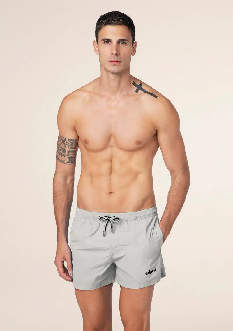 Shorts Uomo F**K Grigio M01BU05-LY