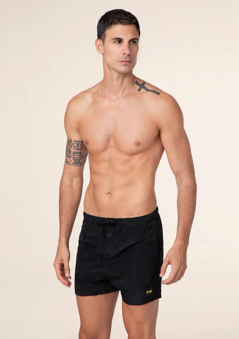 Shorts Uomo F**K Nero M01BU06-BK