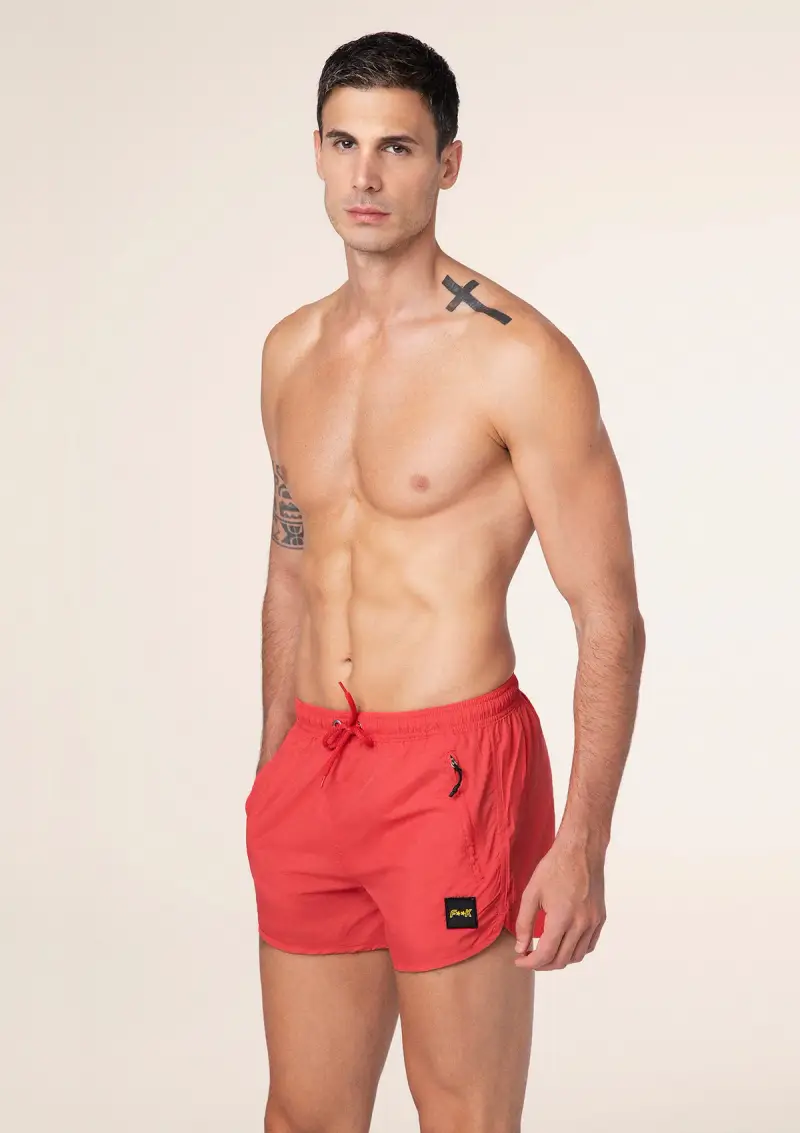 Shorts Uomo F**K Rosso M01BU03-RD