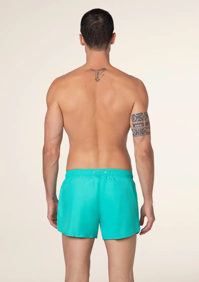 Shorts Uomo F**K Verde Acqua M01BU03-AQ miniatura 2