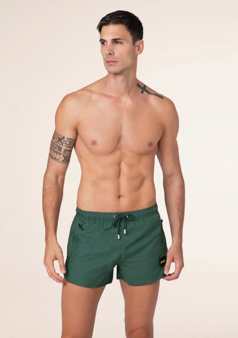 Shorts Uomo F**K Verde M01BU03-VS