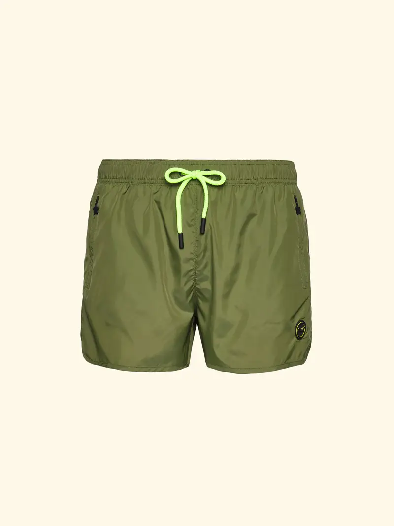 Shorts Uomo F**K Verde Militare SM5003-MG miniatura 3