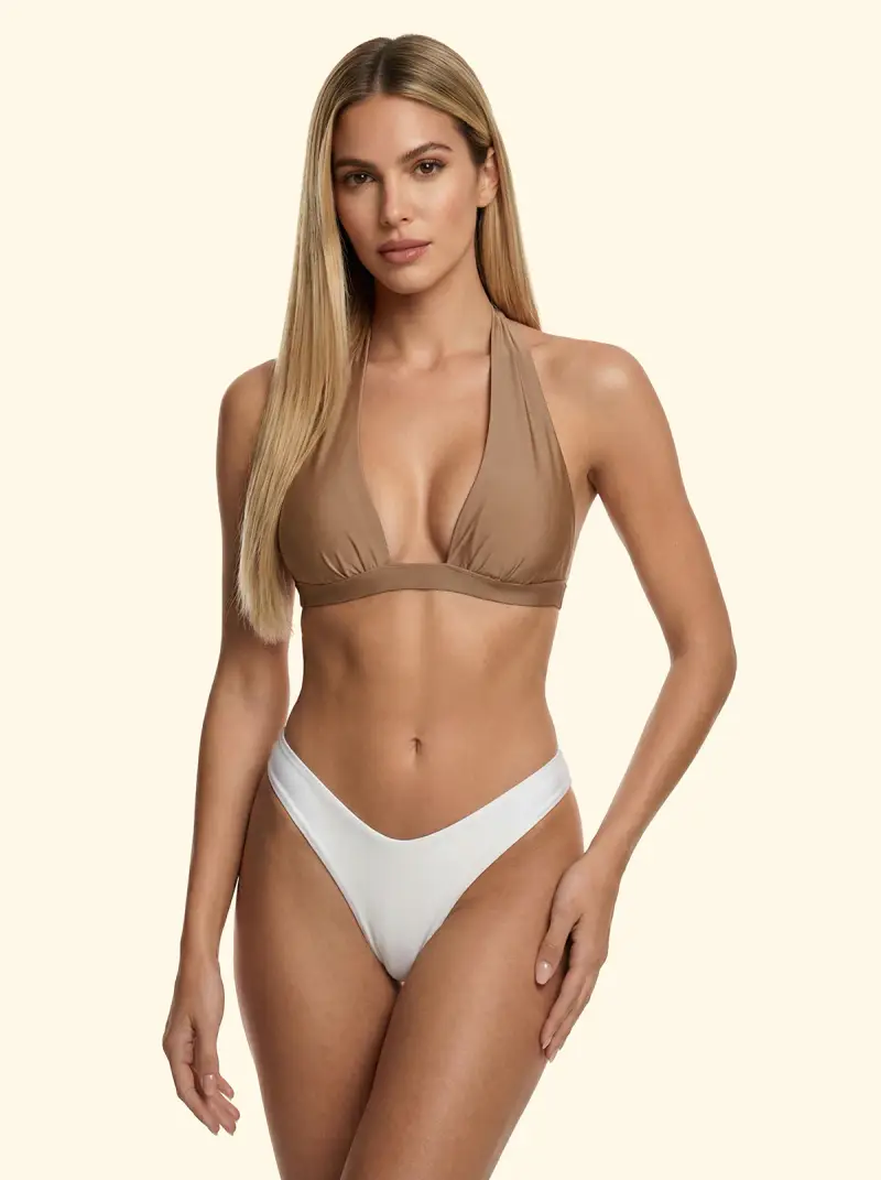 Slip Americano Fisso Donna F**K Bianco SW1923-WH