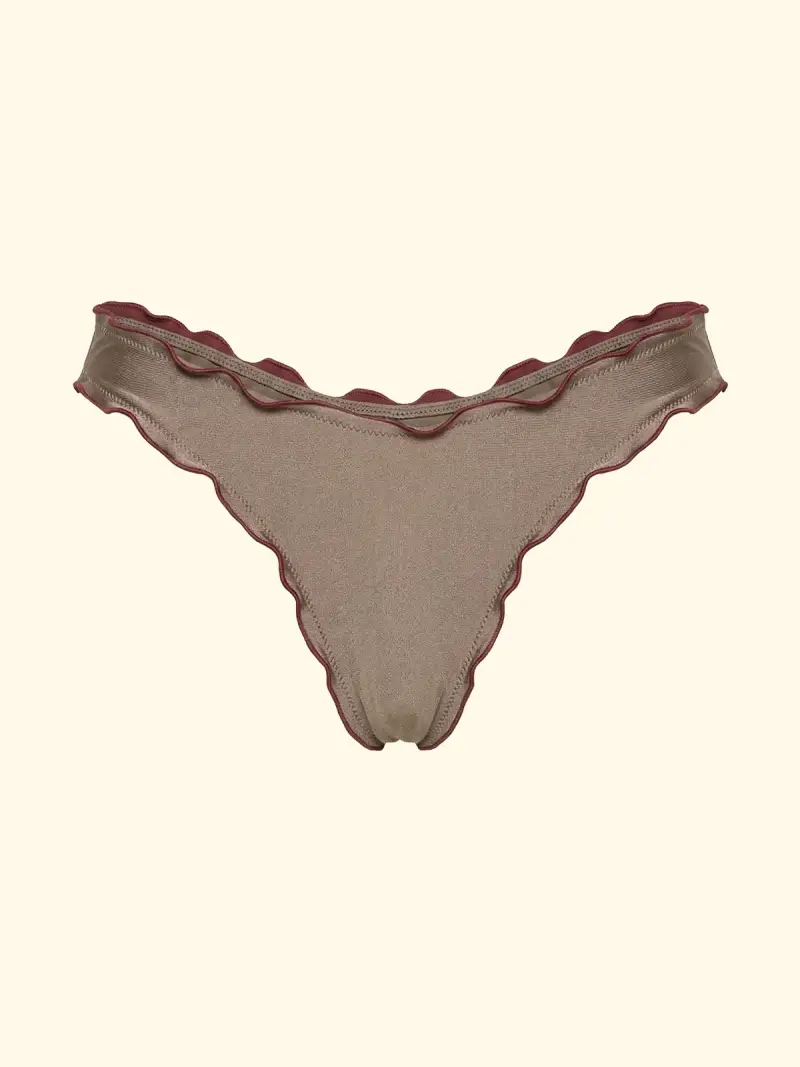 Slip Americano Fisso Donna F**K Grigio SW1921-DG miniatura 3